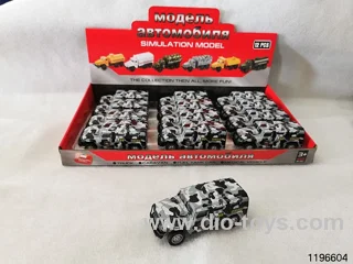 1:43 alloy pull back car
