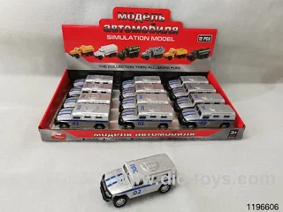 1:43 alloy pull back car