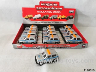 1:43 alloy pull back car