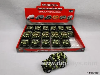 1:43 alloy pull back car