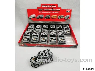 1:43 alloy pull back car