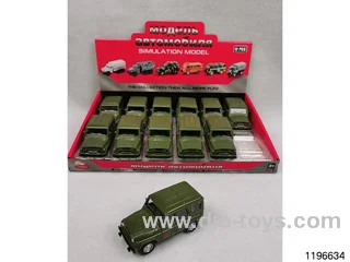 1:43 alloy pull back car