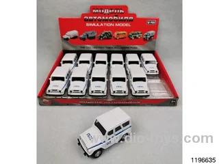 1:43 alloy pull back car