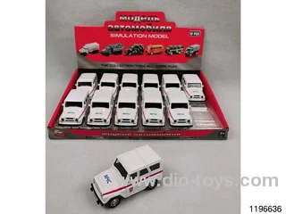 1:43 alloy pull back car