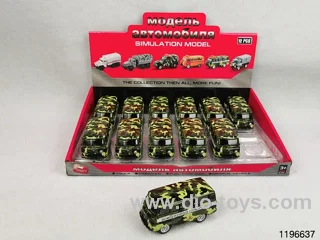 1:43 alloy pull back car