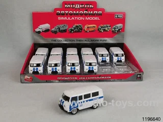 1:43 alloy pull back car