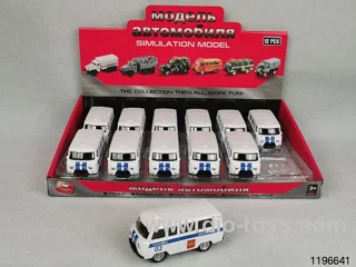 1:43 alloy pull back car