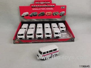 1:43 alloy pull back car