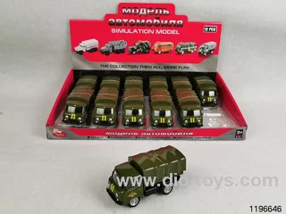 1:43 alloy pull back car
