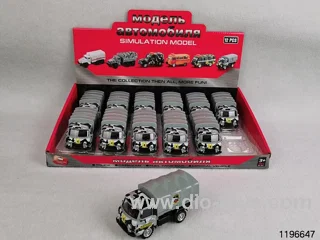 1:43 alloy pull back car