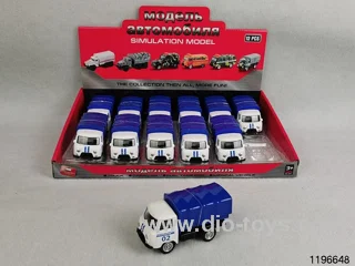 1:43 alloy pull back car