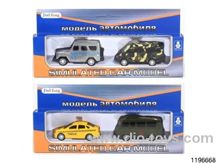 1:64 alloy pull back car
