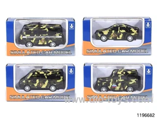 1:64 alloy pull back car