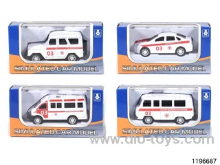 1:64 alloy pull back car