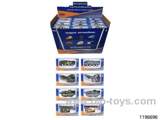 1:64 alloy pull back car