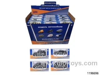 1:64 alloy pull back car