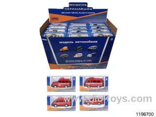 1:64 alloy pull back car