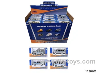 1:64 alloy pull back car