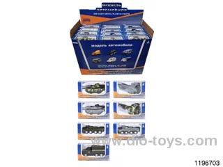 1:64 alloy pull back car
