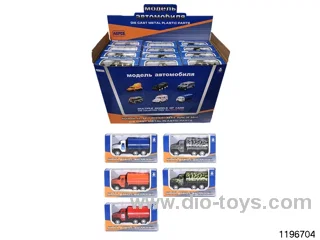 1:64 alloy pull back car