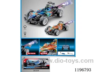 27MHZ 1:14 5ch rc car with light/water bottle 2colors mixed included 3.7V battery