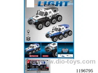 27MHZ 1:14 4ch 8-wheel rc car with light 2colors mixed included 3.7V battery