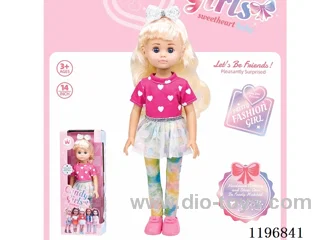 14 inch vinyl doll