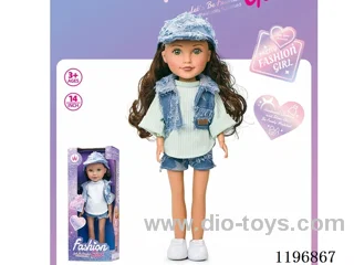 14 inch vinyl doll