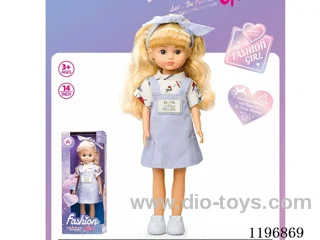 14 inch vinyl doll