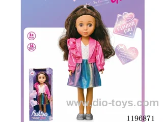 14 inch vinyl doll