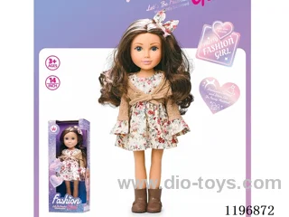 14 inch vinyl doll