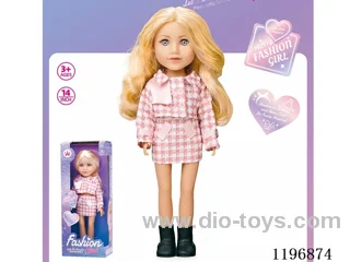 14 inch vinyl doll