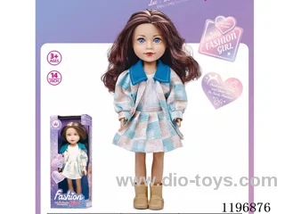 14 inch vinyl doll