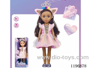 14 inch vinyl doll