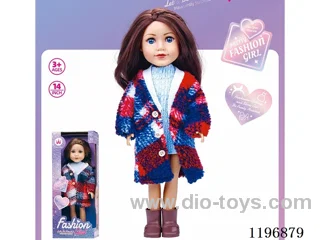 14 inch vinyl doll