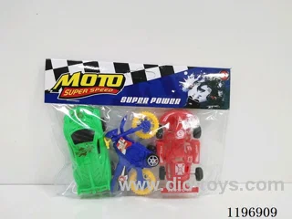 3PCS free wheel car
