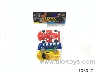 3PCS free wheel car