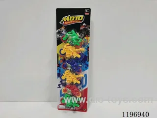 6PCS free wheel car
