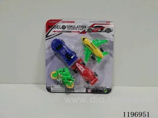 4PCS free wheel car