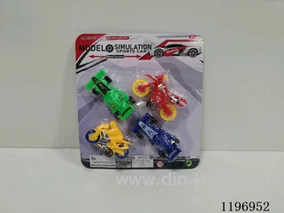 4PCS free wheel car