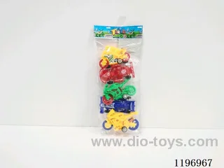 5PCS free wheel car