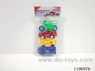 4PCS free wheel car
