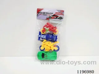 4PCS free wheel car