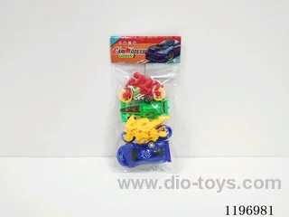 4PCS free wheel car