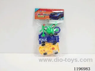 3PCS free wheel car