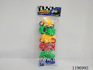 6PCS free wheel car