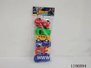 6PCS free wheel car