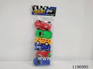 6PCS free wheel car