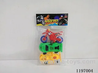 3PCS free wheel car