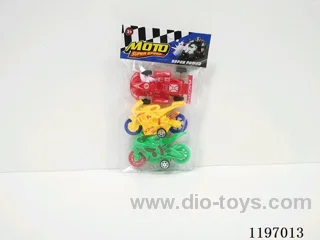 3PCS free wheel car